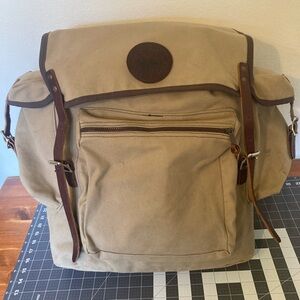 Duluth Pack Rambler Tan Canvas